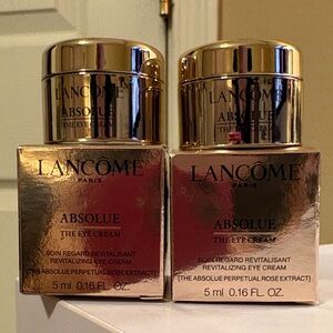 NEW Set Of 2 Travel Sized Lancôme Absolue The Eye Cream